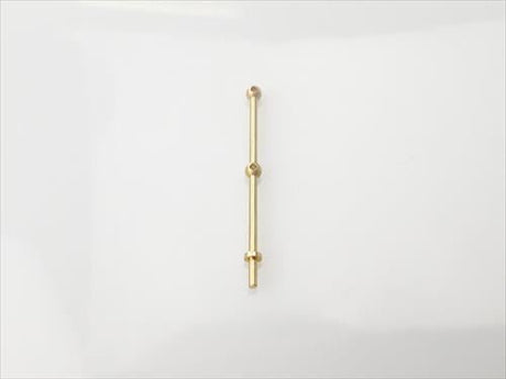RACTIVE 2 Hole Stanchion, Brass 30mm (Pk10)