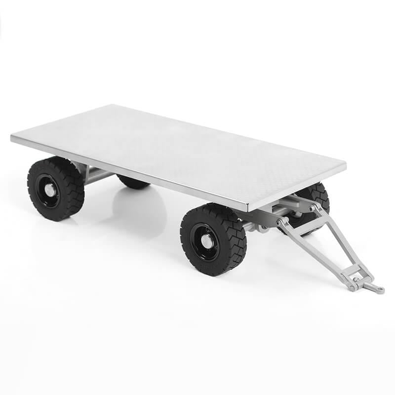 1/14 FORKLIFT TRAILER WITH STEERING AXLE
