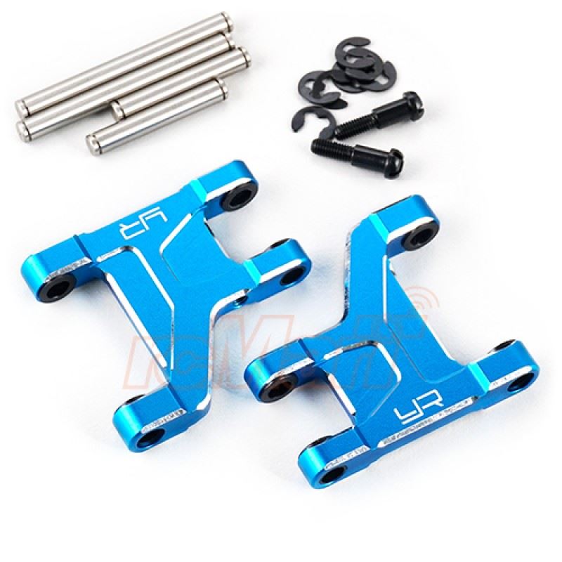 Yeah Racing Aluminum Front Lower Suspension Arm Blue For Tamiya CC01