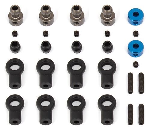 ASSOCIATED RC8B3/3.1 ANTI-ROLL BAR DROP LINK/COLLET