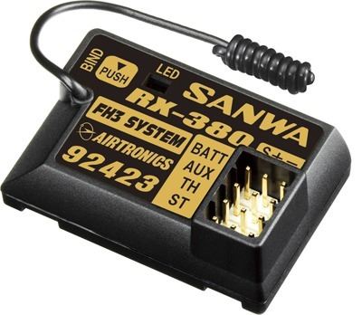 Sanwa RX-380 FHSS-3 Receiver