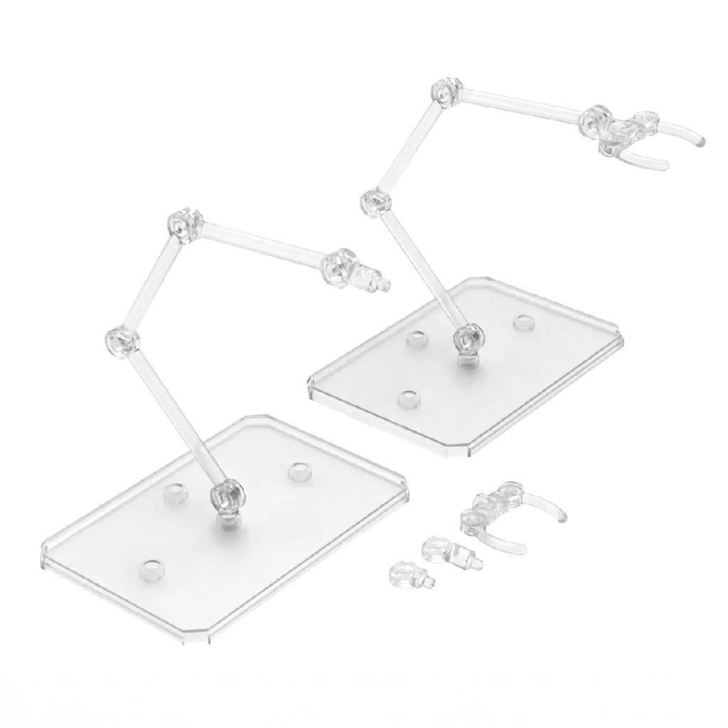 Bandai Hobby Action Base 6 Clear (Set Of 2)