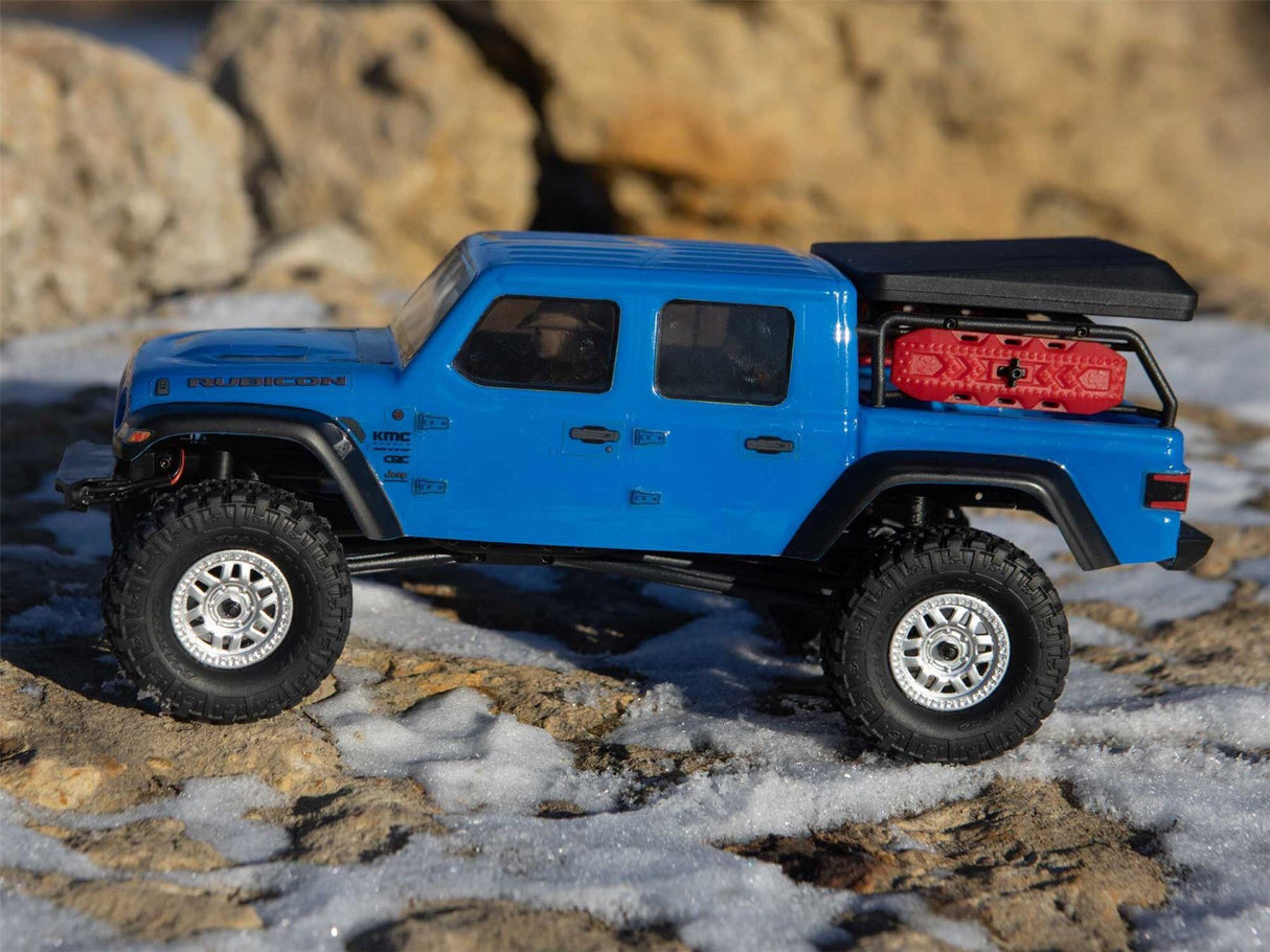 Axial 1/24 SCX24 Jeep JT Gladiator 4WD Rock Crawler Brushed RTR, B