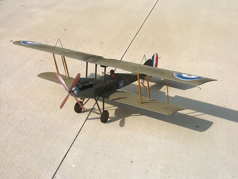 BAIR Royal Aircraft Factory BE2e/12a -electric scale kit