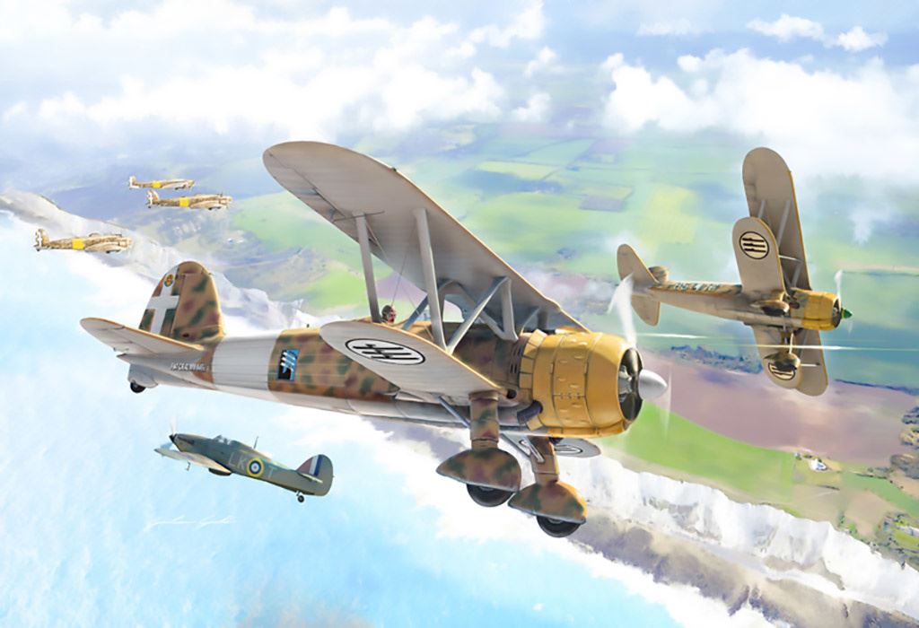 Italeri CR 42 Falco - Battle of Britain 80th Anniv
