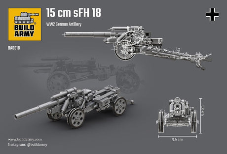 Build Army German 15Cm Sfh 18 Artillery