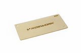 Koswork Shorty Lipo Weight 94X46X0.6Mm - 22G