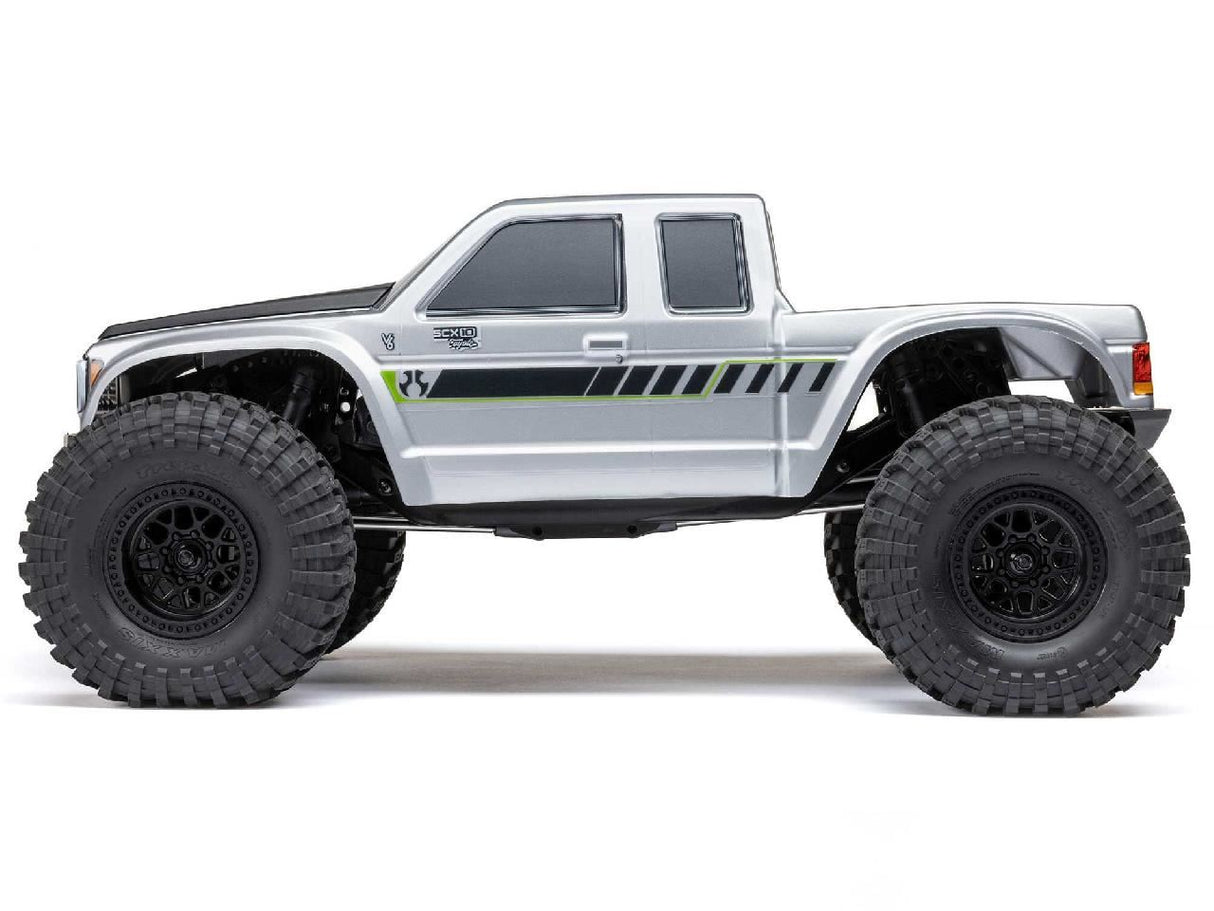 Axial 1/10 Scx10 Iii Coyote 4X4 Rtr Brushed Rock Crawler, Silver