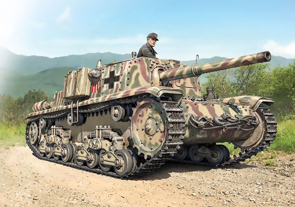 Italeri Semovente M42 da 75/34