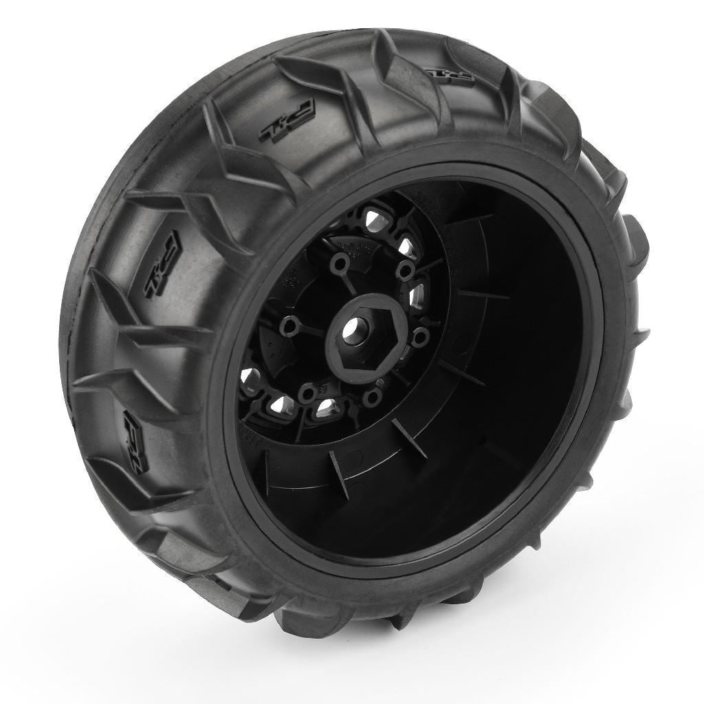 Proline 1/10 Dumont Fr Paddle/Rib 2.2In/3.0In Sc Mounted 12mm Black Ra