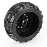 Proline 1/10 Dumont Fr Paddle/Rib 2.2In/3.0In Sc Mounted 12mm Black Ra