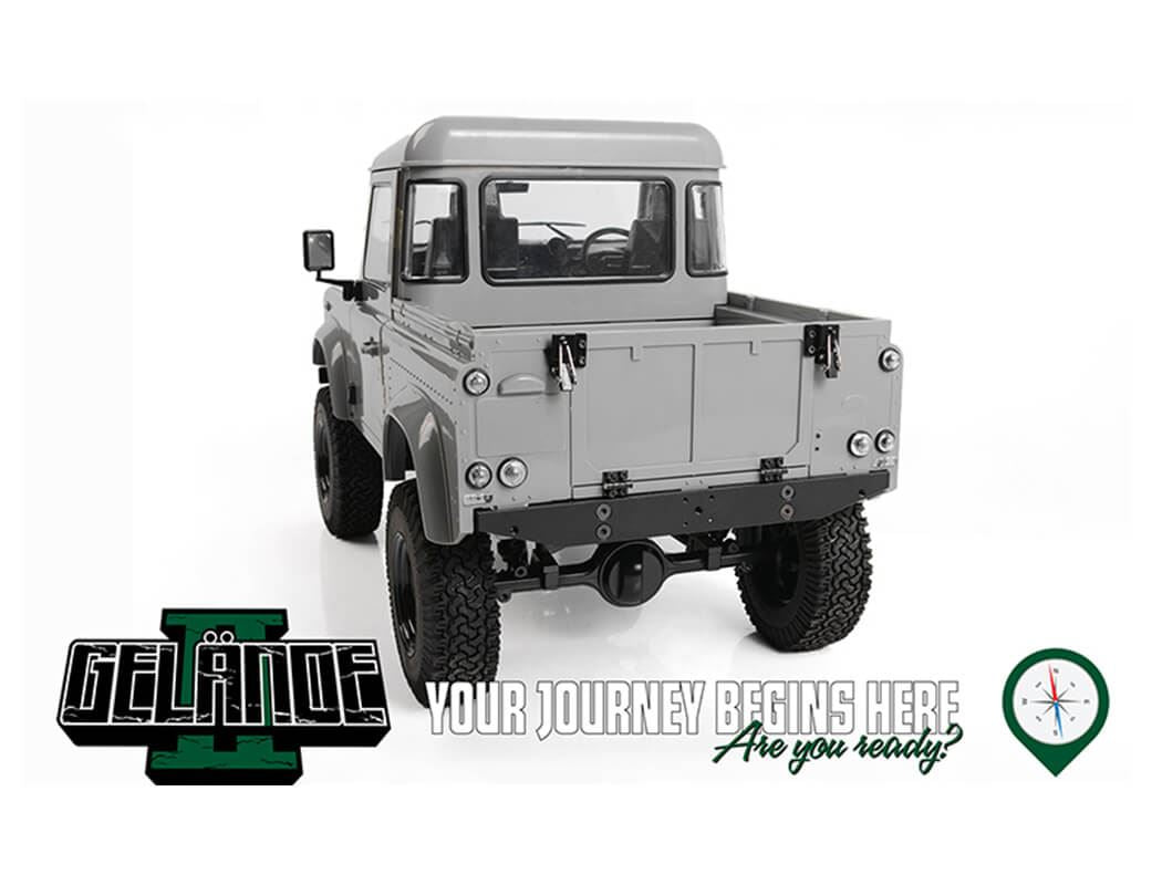 Rc4Wd Gelande Ii Truck Kit With 2015 Land Rover Defender D90