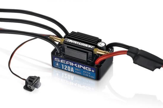 W/P - B/L - ESC for Boat - Seaking - 120A - V3