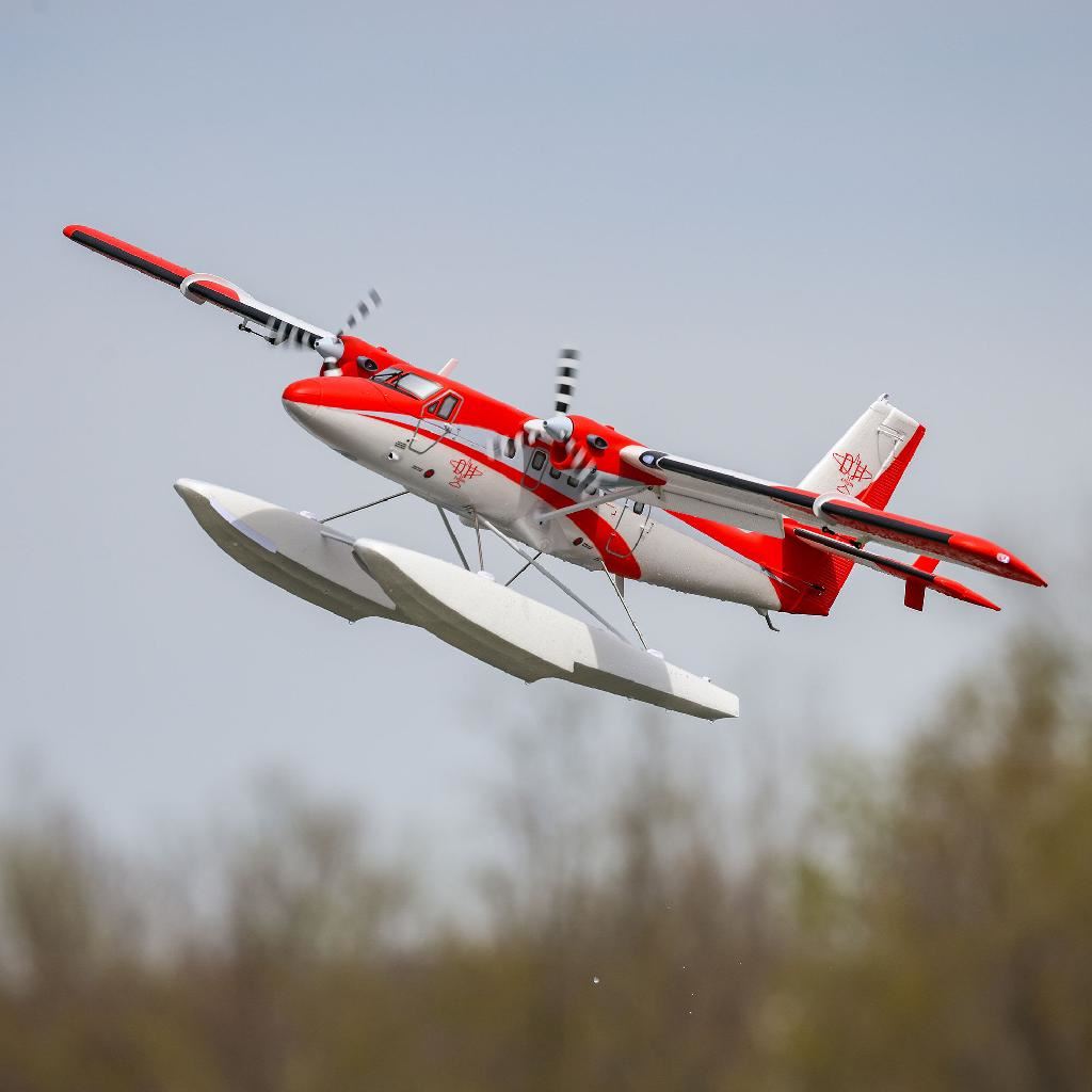 E Flite Dhc-6 Twin Otter 1.4M Bnf Basic With As3X+ And Safe Select C