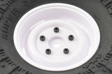 FASTRAX 1:10 CRAWLER SWAMPER 1.9 SCALE WHEEL &#248;118MM TYRE (WHITE)