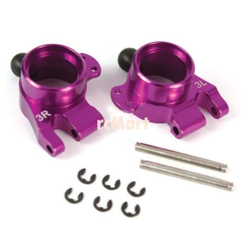 Yeah Racing Aluminum Rear Knuckle Arm (Left & Right) 3 Degree (PP) for HPI E10