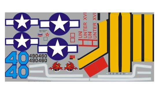 FMS 1700MM P47 DECALS