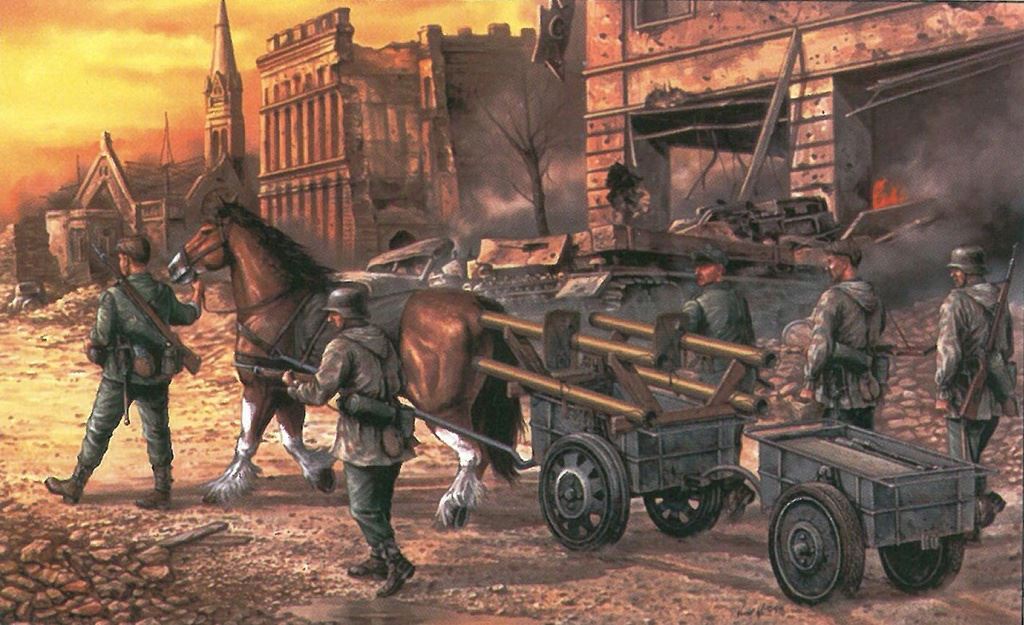 Dragon 8.8Cm Panzerschreck Infanteriekarren