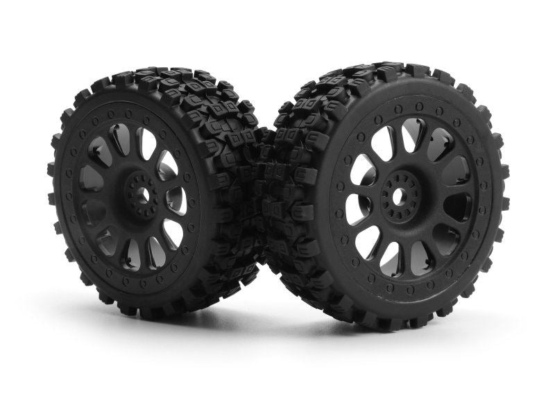 Assembled Wheel & Tyre Set (2Pcs)
