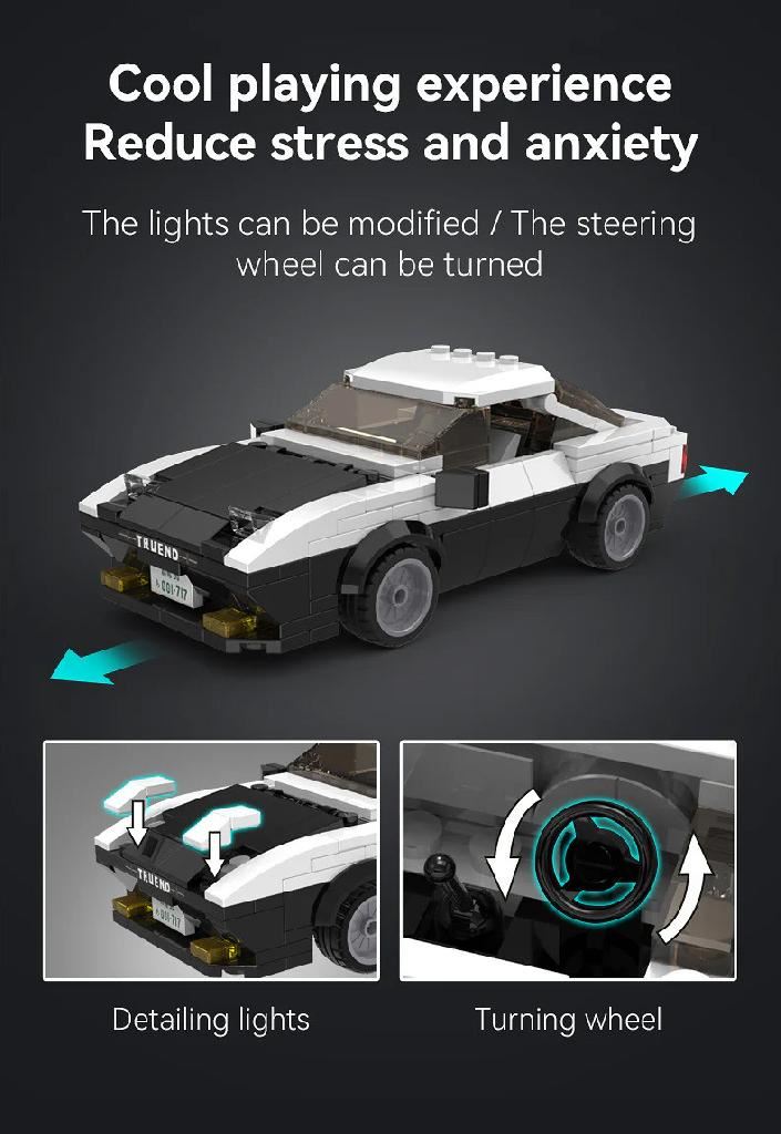 Cada Initial D 1:24 Toyota Trueno Ae86 Car - 280 Pcs