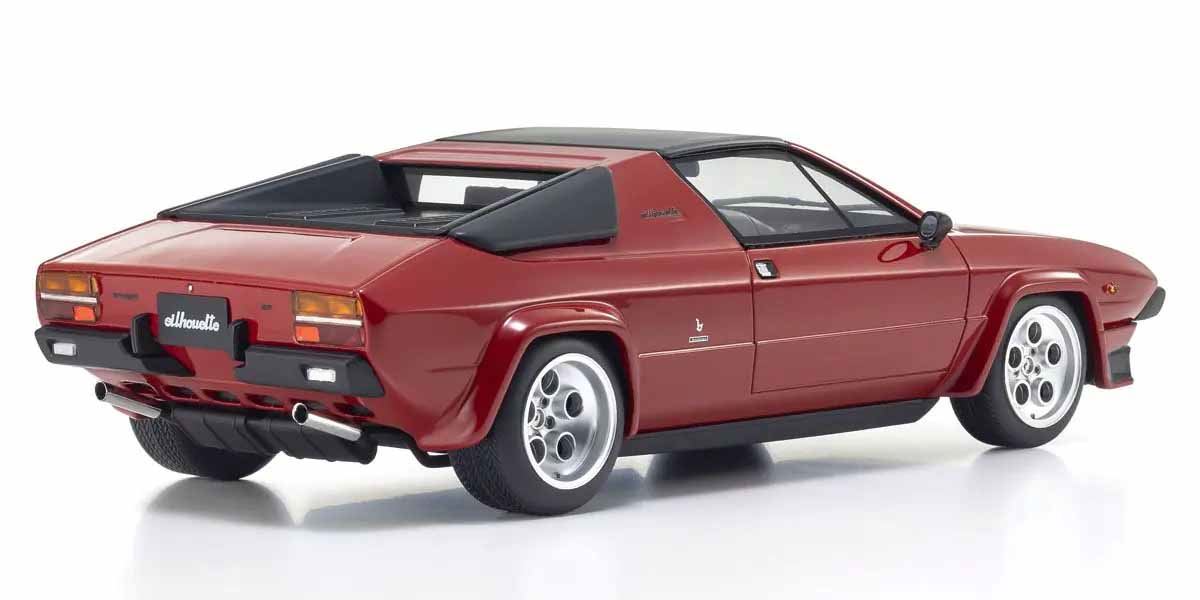 Kyosho 1:18 Resin Samurai Collection Lamborghini Silhouette Red