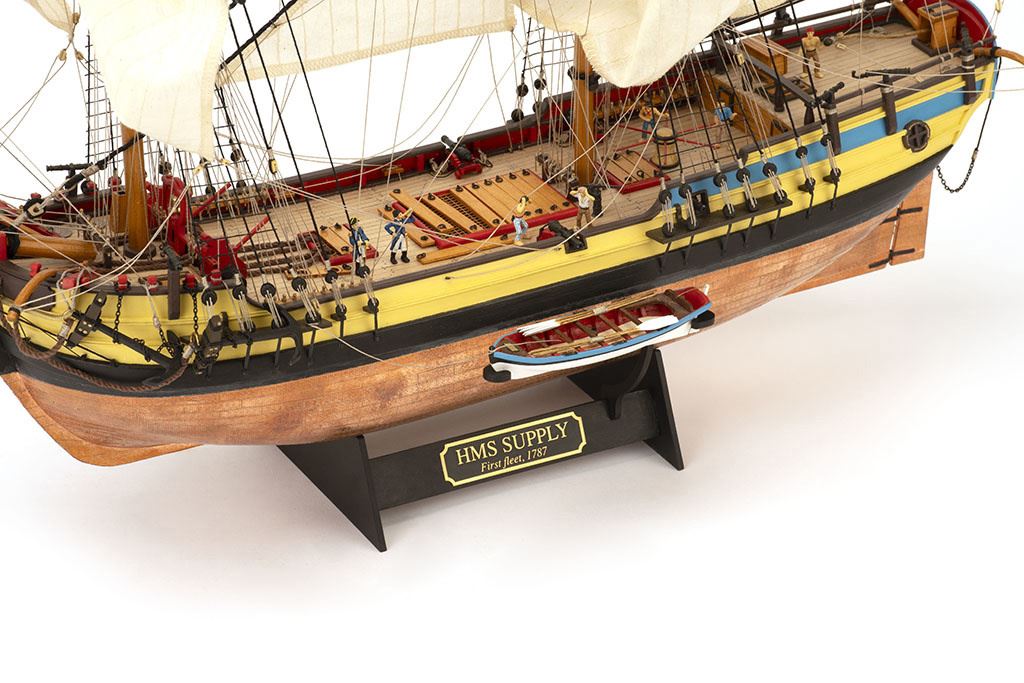 Artesania 1/50 Hms Supply First Fleet + Figurines