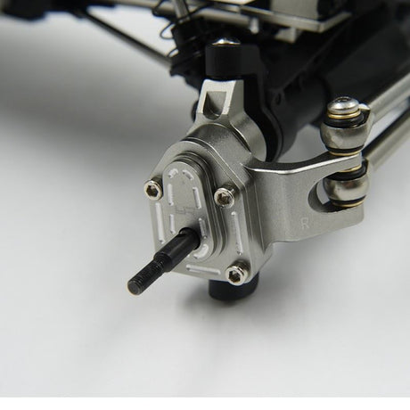 Yeah Racing Aluminum Front Steering Knuckle Set For Axial 1/18 UTB18 Capra