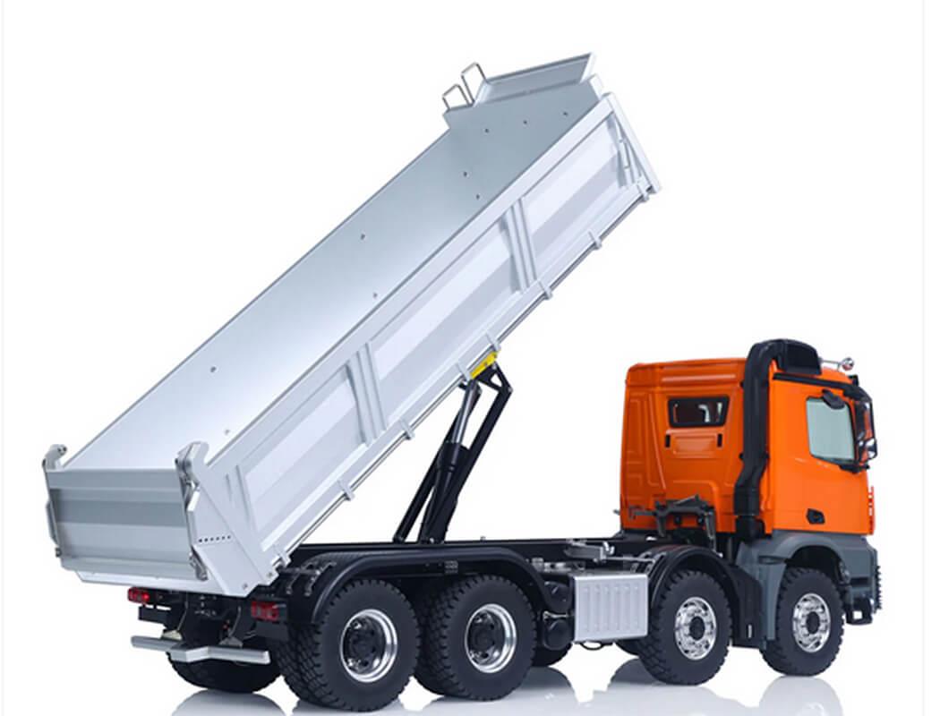 Huina K5701 1/14 Kabolite Dump Metal 8X8 Truck 2-Speed Orange