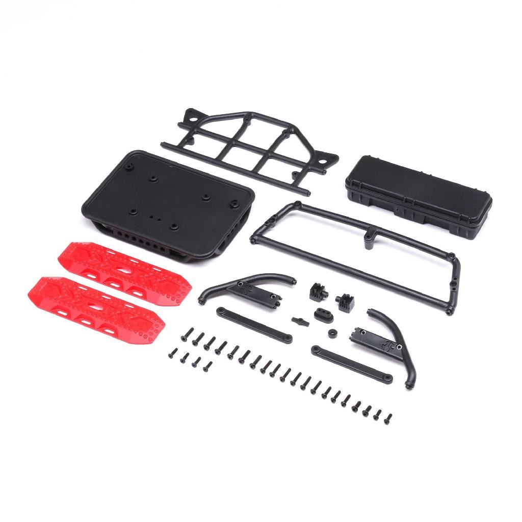 Axial Overland Roll Bar Set & Hardware: Scx10 Iii Base Camp