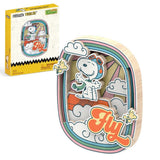 Puremind Peanuts™ Snoopy'S Pilot Dreams Wooden Magnet