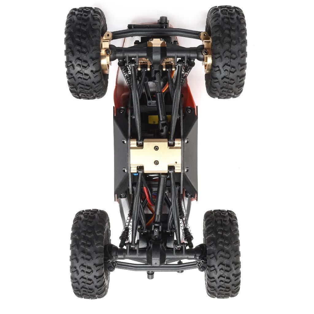 Axial Chassis Skid Plate, Brass: AX24