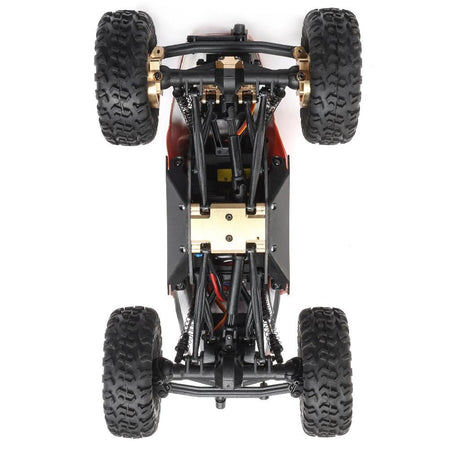 Axial Chassis Skid Plate, Brass: AX24