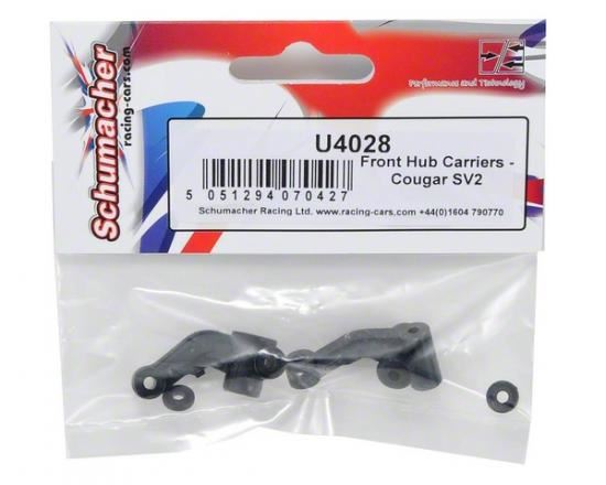 Schumacher Front Hub Carriers - Cougar SV2