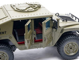 E-Zee Rc 1/16 4Wd Rc Hummer Military Truck - Green