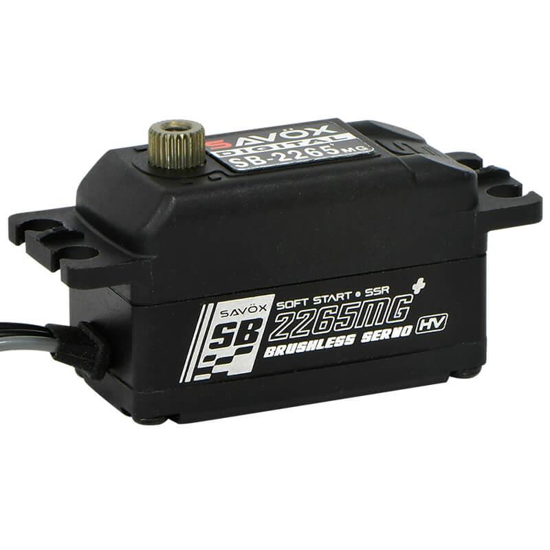 Savox Low Profile Brushless Hv Digi 12Kg/0.08S@7.4V Black +