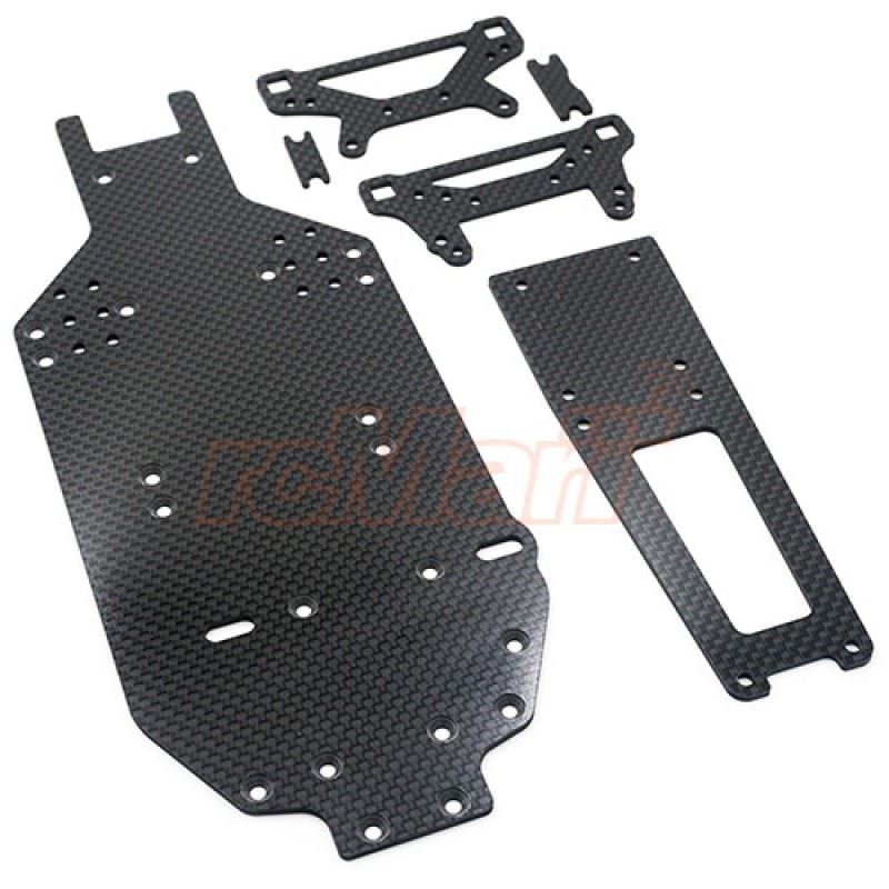 Yeah Racing Graphite Upgrade Set For Tamiya TA02 TA02SW