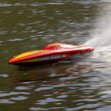 Proboat Sonicwake 36In V3 Self-Righting V-Hull Boat Rtr, Red