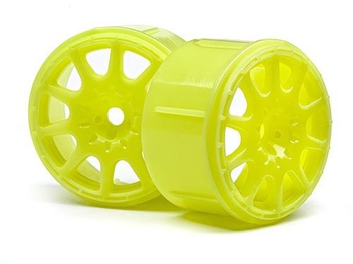 HPI Method Rallycross Wheel Yellow (Micro Rs4/4Pcs)