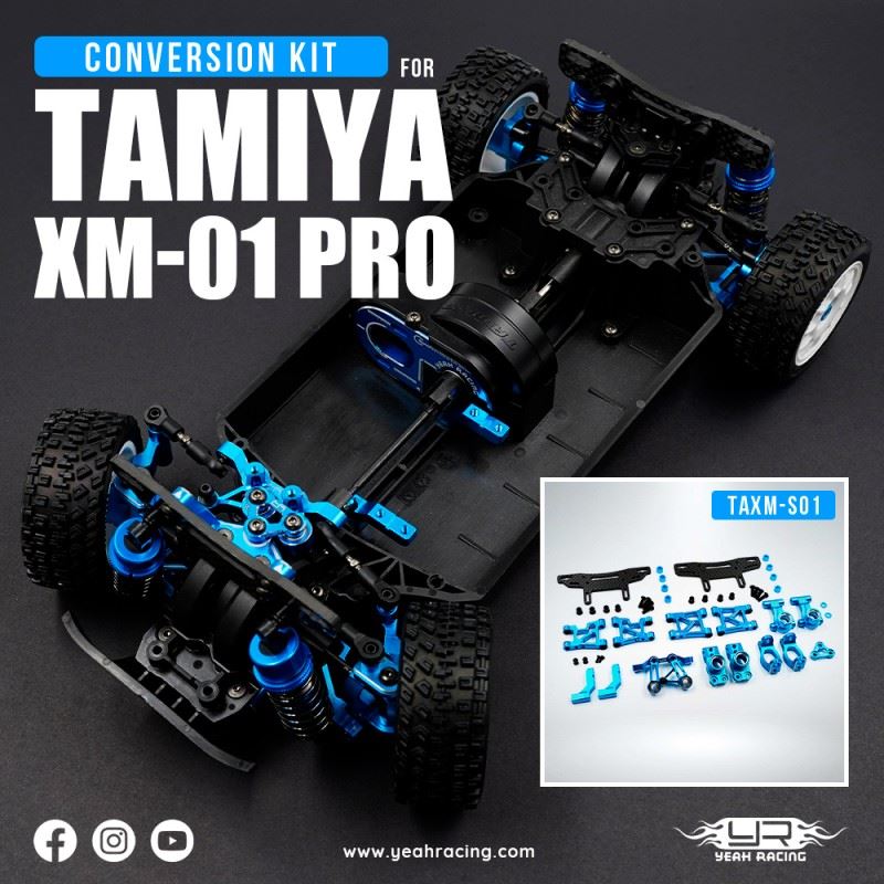 Yeah Racing Aluminum Essential Conversion Kit For Tamiya Xm-01 Pro