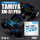 Yeah Racing Aluminum Essential Conversion Kit For Tamiya Xm-01 Pro