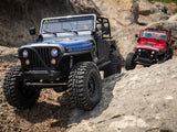 Axial 1/10 SCX10 III Jeep CJ-7 4WD Brushed RTR, Red