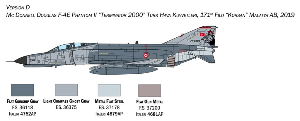Italeri McDonnell Douglas F-4E/F Phantom II