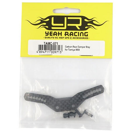 Yeah Racing Graphite Rear Damper Stay for Tamiya M08