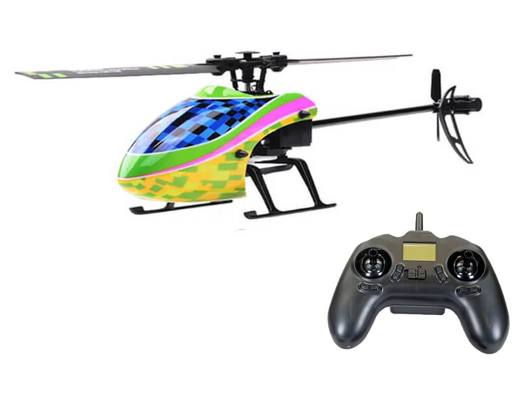 Kootai F03 4Ch Single Blade Flybarless Helicopter Yellow/Green