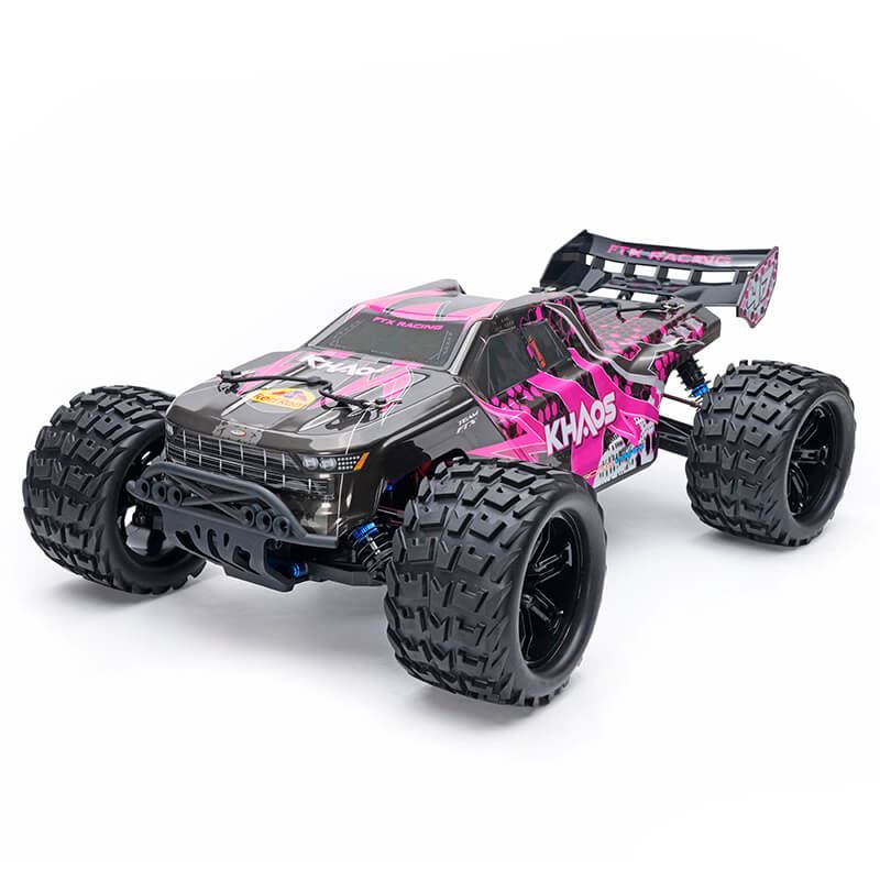 Ftx Khaos 1/10 Brushless 4Wd Truggy Rtr With 3S Lipo & Charger - Purple