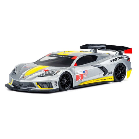 PRM 1/10 Chevrolet Corvette C8 Clear Body: 190mm Touring Car