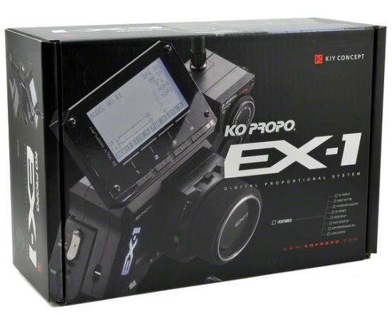 KO Propo KO EX-1 KIY (V3) Radio Set With KR-413FH Receiver (KO80540)