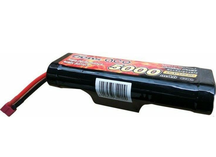 Gens Ace NiMH 8.4V Hump 5000mAh with T-Type