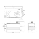 Srt Bhx2S Hv Brushless Servo - 80Mm Lead