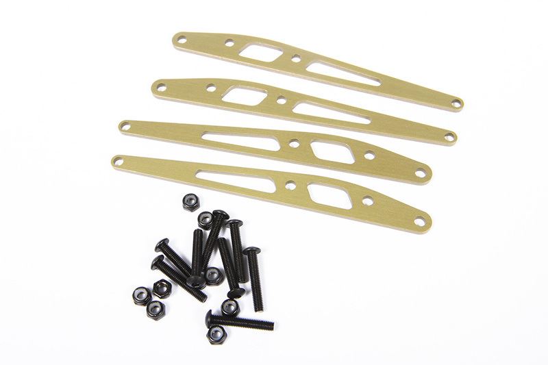 AXIAL Lower Link Plate Set Aluminum (4)